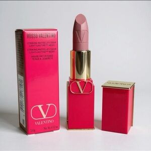 Valentino Rosso Valentino Matte Lipstick 126R Thank You For The Flowers Full Sz